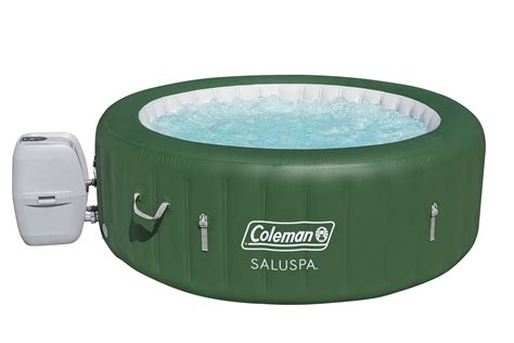 Coleman Saluspa Inflatable Hot Tub Portable Hot Tub W Heated Water System And Bubble Jets