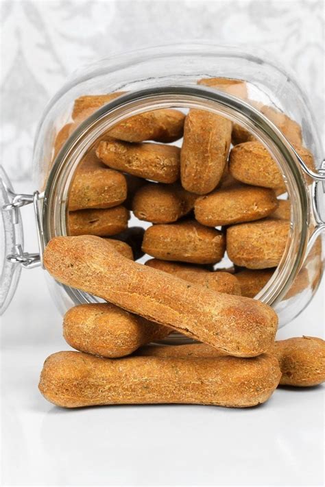 The base for his dog food is quinoa with flax and chia seeds. Peanut Butter and Pumpkin Dog Treats | Dog food recipes ...