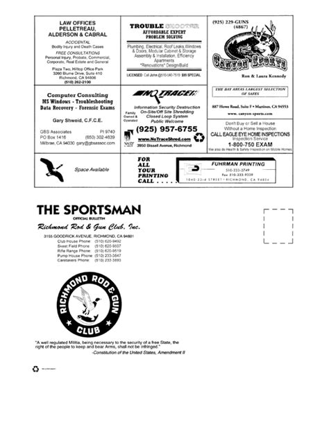 Sportsman Bulletin June 2010