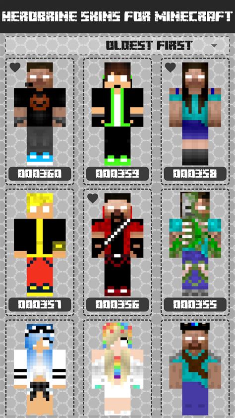 Herobrine Skins For Minecraft Peappstore For Android