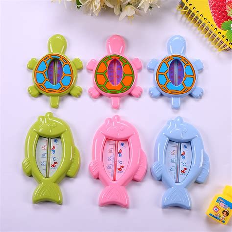 Aliexpress Com Buy Baby Water Thermometers Toy Floating Fish Shape