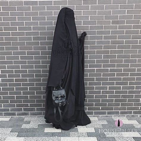 Jilbab・niqab・khimars・gloves On Instagram “outfit 🙌 Umm Hafsa Three Layer Niqab Cape With Snap