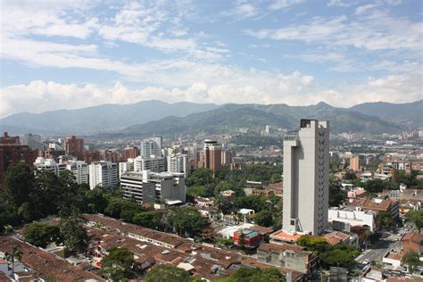 Medellin Panoramica Medellín Colombia America Del Sur