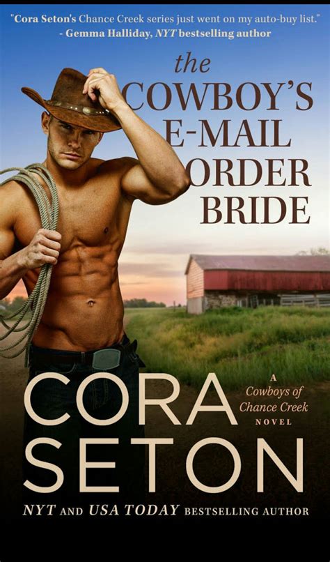 The Cowboy's email order bride- Cora Seton | Mail order bride, Cowboy romance books, Cowboy romance