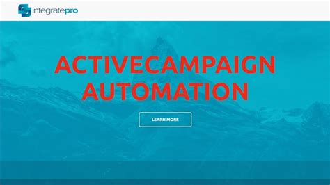 Activecampaign Automation Youtube