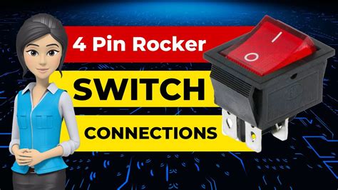 How Do You Wire A 4 Prong Rocker Switch 4 Pin Rocker Switch With Led