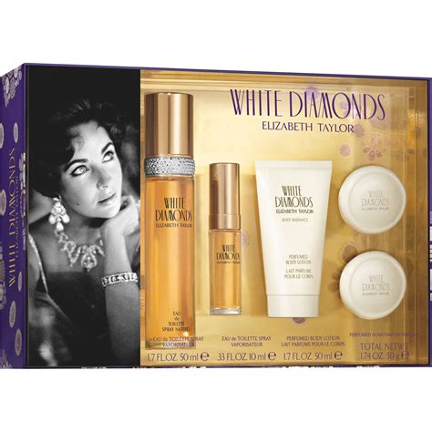Elizabeth Taylor White Diamonds Fragrance T Set 5 Pc
