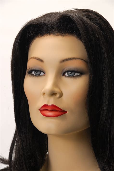 Black Mannequin Head With Natural Hair Dunianyata18