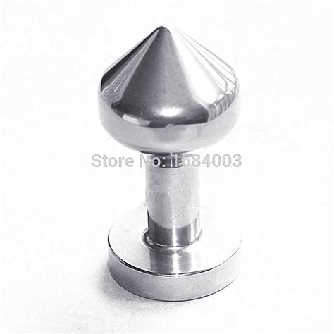 Super Big Quality Stainless Steel Anal Sex Toys Butt Plug Anus Plunger
