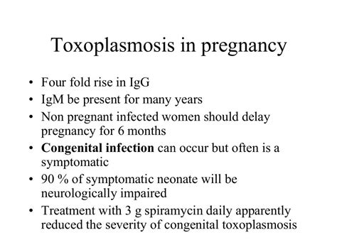 Infectious Diseases In Pregnancy