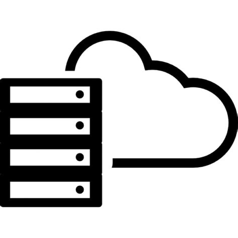 Server Cloud Icons Free Download