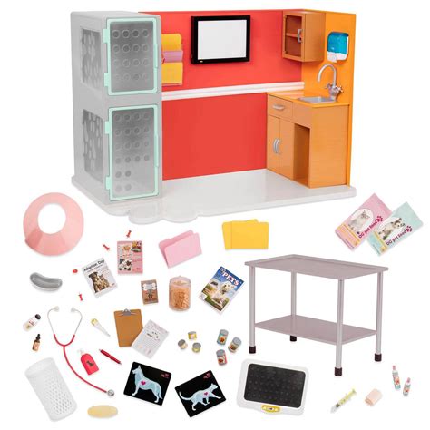 Our Generation Healthy Paws Vet Clinic Playset For Dolls Our Generation Doll Accessories