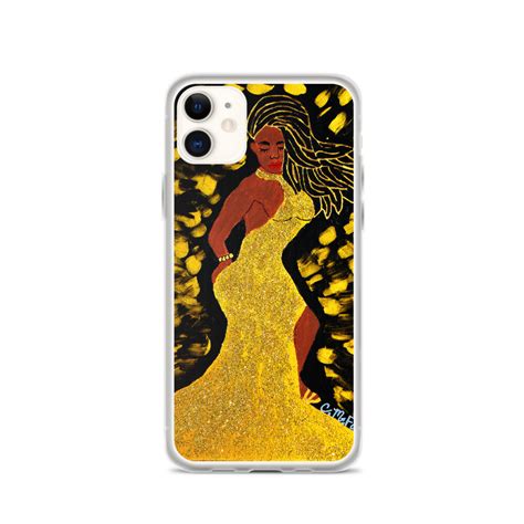 Golden Goddess Iphone Case