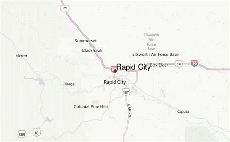Rapid City Zip Code Map Map