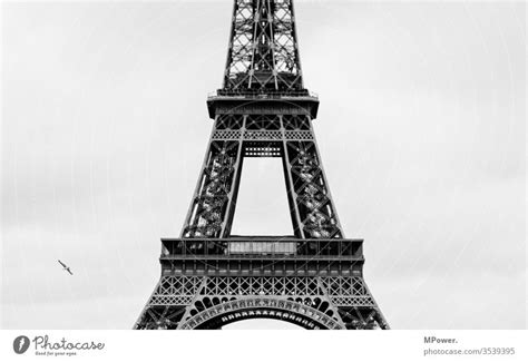 Symmetrical View Eiffel Tower Pillar A Royalty Free Stock Photo From