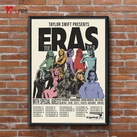 Eras Tour Poster Check This Amazing 20 Taylor Swift Eras Poster