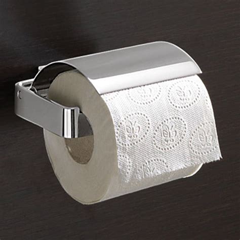 Modern Bath Lounge Toilet Paper Holder With Cover Zuri Furniture