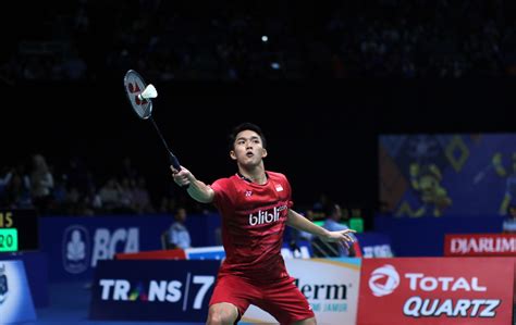 I have my personal target in badminton. Jonatan: Strategi saya mudah dibaca Chen Long