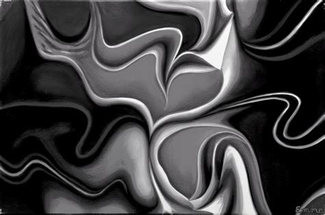 Best Choice Art Award Original Abstract Oil Painting Modern Black White