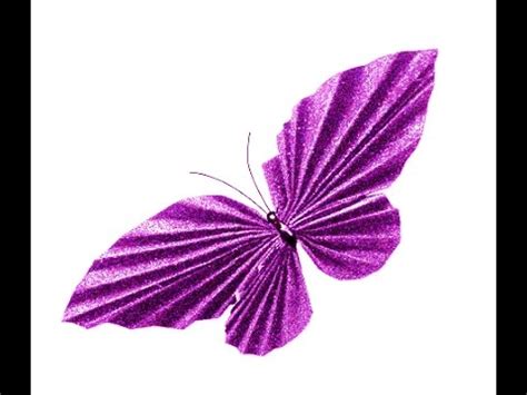 Grab all of your supplies. Awesome Paper Butterfly. Easy to do. Room decoration ...