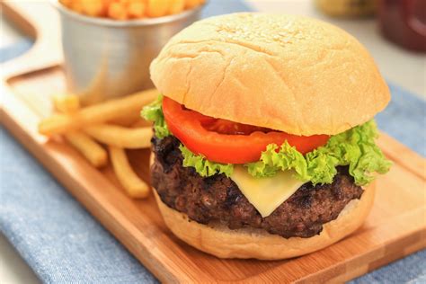 To make the burgers, put the beef mince in a bowl and add half the jerk marinade (keep the rest in the fridge to use later). Juicy Oven-Baked Burgers Recipe