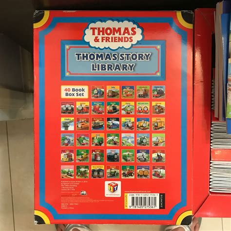 My Thomas Story Library Train 40 Books 湯瑪士小火車英文故事書 40本 書本 And 文具