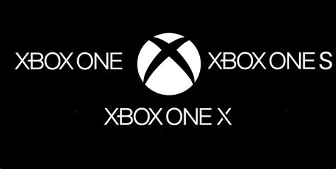 Xbox One X Logos