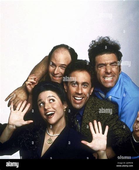 Louis Dreyfusalexanderseinfeldrichards Seinfeld 1989 Stock Photo