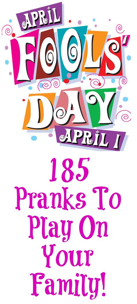 As an extended member of the family (we've got family jokes , too friends come and go, like the waves of the ocean… but the true ones stay, like an octopus on your face. 185 Easy April Fools' Jokes And Pranks To Play On Your ...