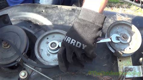 How To Replace A Deck Belt On A Mtd Lt Design In Riding Mower Part