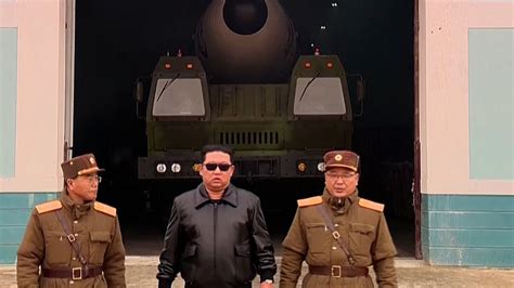 Watch North Koreas Kim Jong Un Oversees Missile Test
