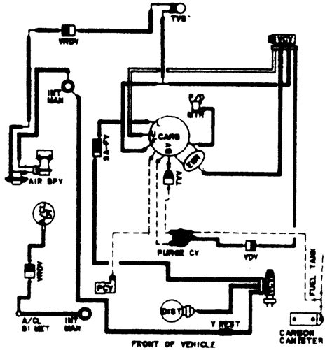 Ford Bronco Vacuum Diagram