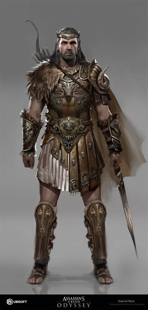 Alexios Of Sparta Greek Heroes Assassins Creed Art Assassins Creed