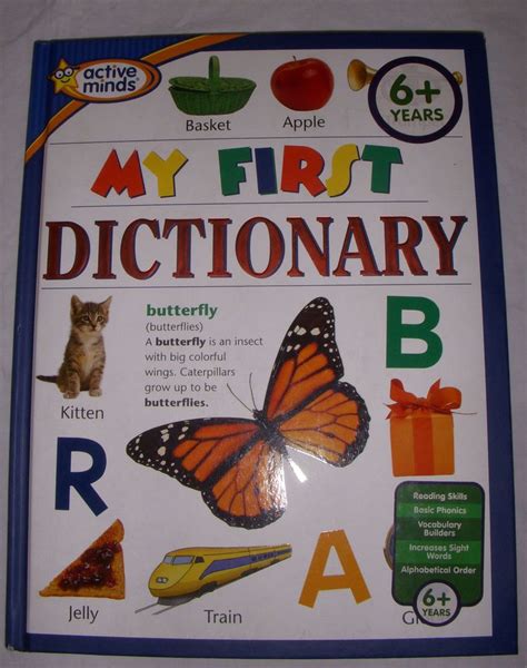 My First Dictionary Susan Miller 2006 Children Reading Preschool Words