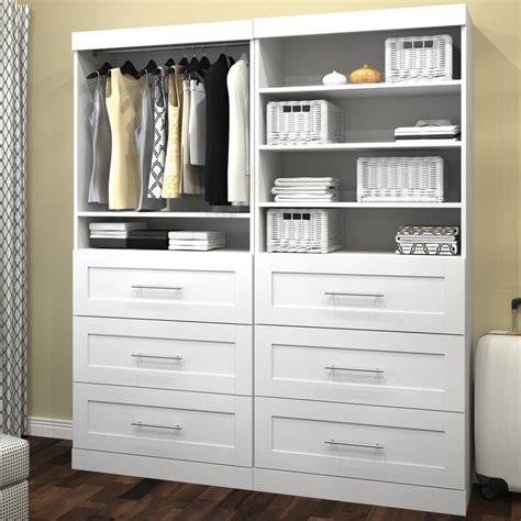 Closet organizers here conquer clutter with closet organizers and closet systems. Beachcrest Home Navarro 71.6" W Closet System & Reviews ...