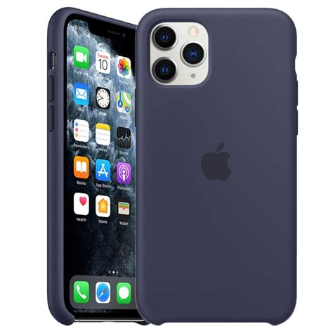 Iphone 11 Pro Apple Silicone Case Mwyj2zma Midnight Blue