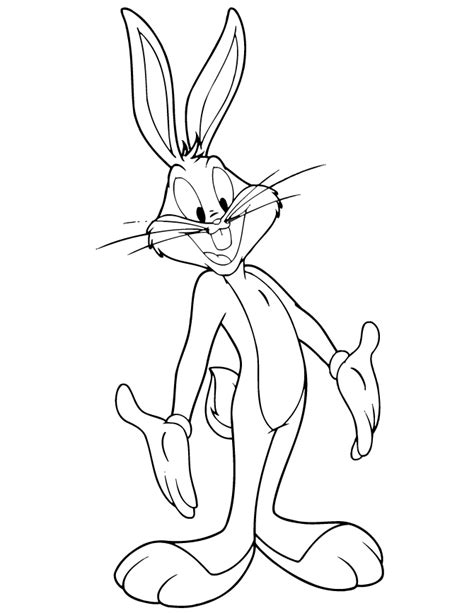 Free Printable Bugs Bunny Coloring Pages Printable Free Templates