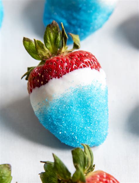 Red White And Blue Strawberries Lmldfood