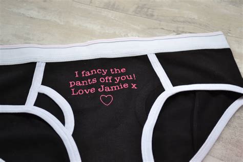 Fancy The Pants Off You Personalised Pants By Solesmith