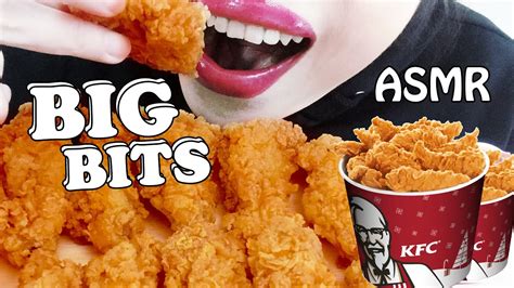 Asmr Kfc Spicy Fried Chicken Box Fast Food Extreme Crunch Eating Sounds No Talking Youtube
