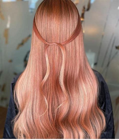 Strawberry Blonde Hairstyles Blonde To Pink Ombre Strawberry Blonde