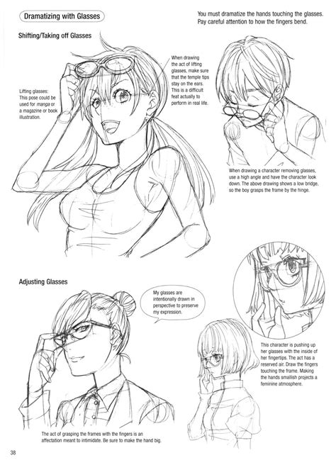 Dramatizing With Glasses Art Reference Photos Pose Reference Drawing