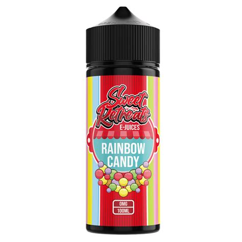Rainbow Candy Shortfill E Liquid 100ml By Sweet Retreats Diy E Liquids