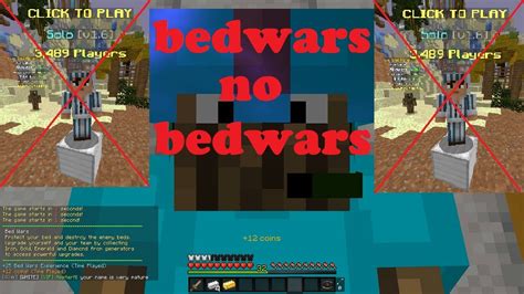 Hypixel Bedwars No Bedwars Challenge Youtube