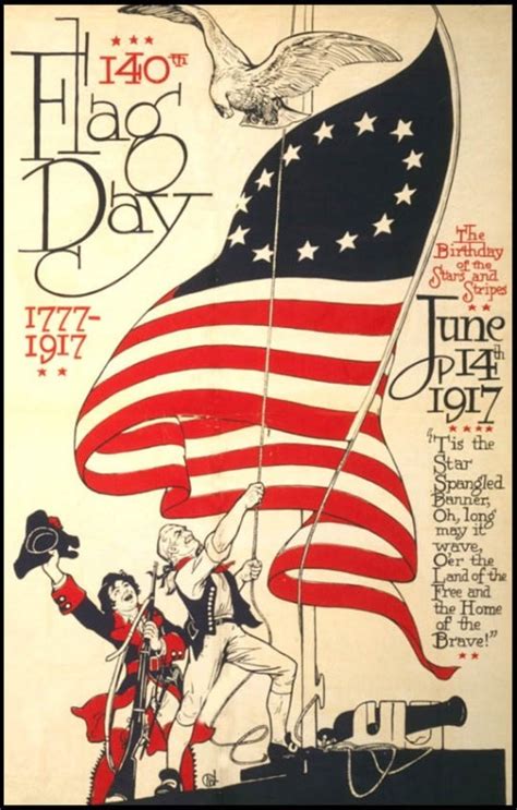 Flag Day Vintage Poster What Will Matter