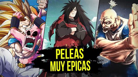 Top 9 Las Peleas Más Épicas Del Anime Youtube
