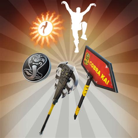 Cobra Kai Gear Bundle Locker Fortnite Tracker