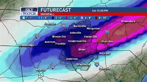 Winter Storm Warning Issued For Wnc Upstate Wlos