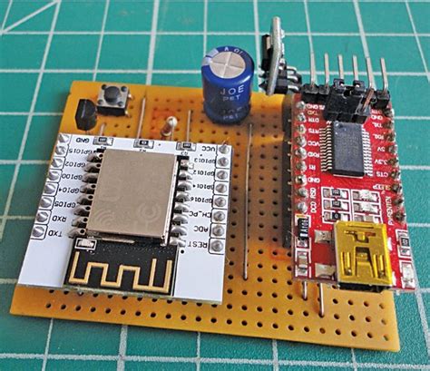 Esp8266 12ef Module Programmer Full Diy Project Electronics