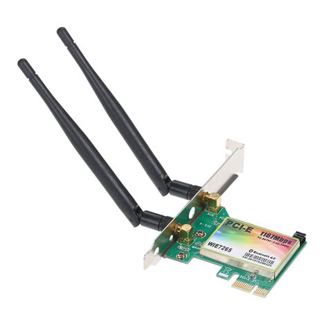 Wifi Card Ac 1200mbps Bt40 Wireless Pcie Network Adapter Card 24ghz